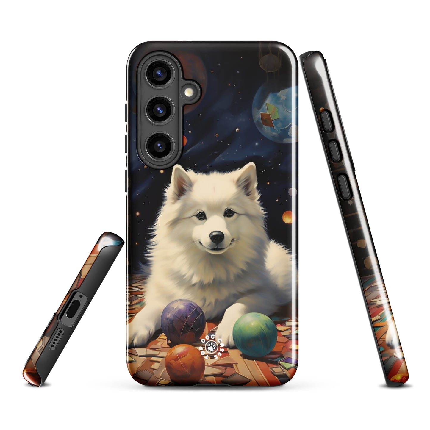 Relaxed Siberian Husky - Samsung Phone Case - Aesthetic Phone Cases