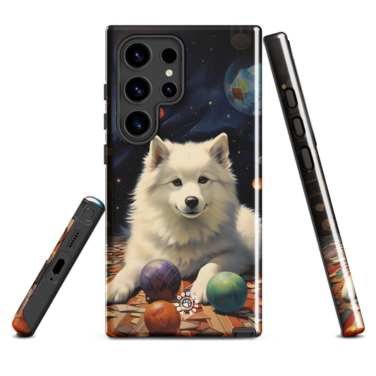 Relaxed Siberian Husky - Samsung Phone Case - Aesthetic Phone Cases