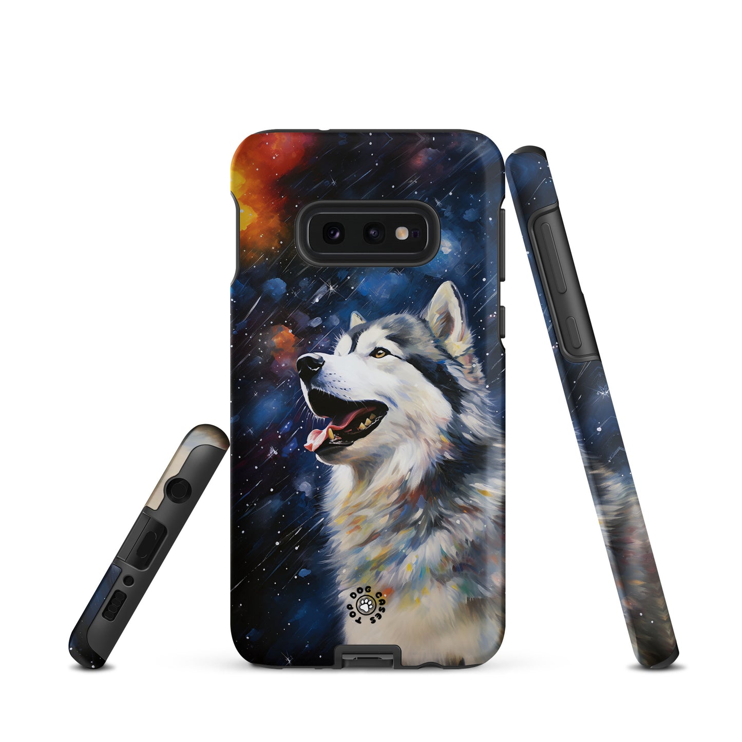 Happy Siberian Husky - Samsung Phone Case - Cute Phone Cases