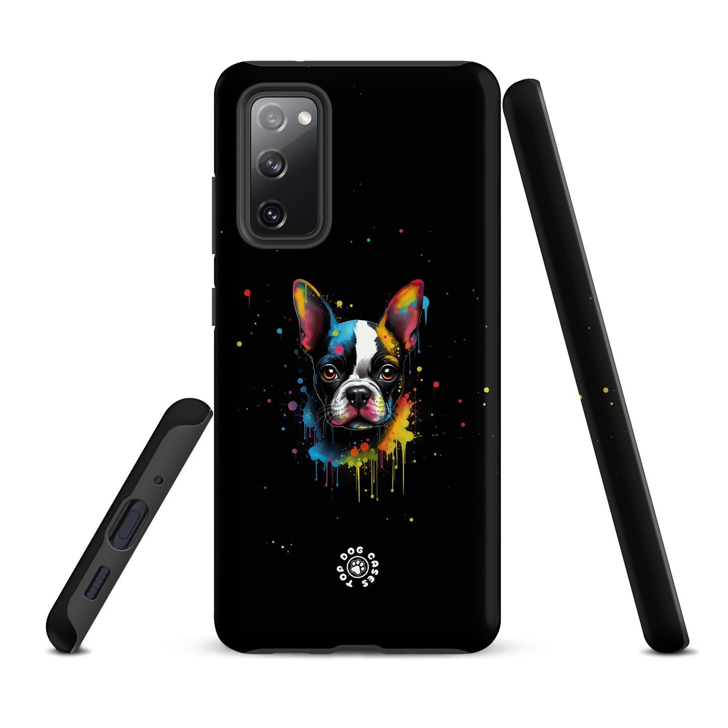 Boston Terrier - Colorful Phone Case - Samsung - Top Dog Cases - #Boston Terrier, #ColorfulPhoneCases, #DogPhoneCase, #dogs, #Samsung, #SamsungGalaxy, #SamsungGalaxyCase, #SamsungGalaxyS10, #SamsungGalaxyS20, #SamsungGalaxyS21, #SamsungGalaxyS22, #SamsungGalaxyS22Ultra, #SamsungGalaxyS23, #SamsungGalaxyS23Plus, #SamsungGalaxyS23Ultra, #SamsungPhoneCase, #ToughCase, SamsungGalaxyS20Plus, SamsungGalaxyS22Plus