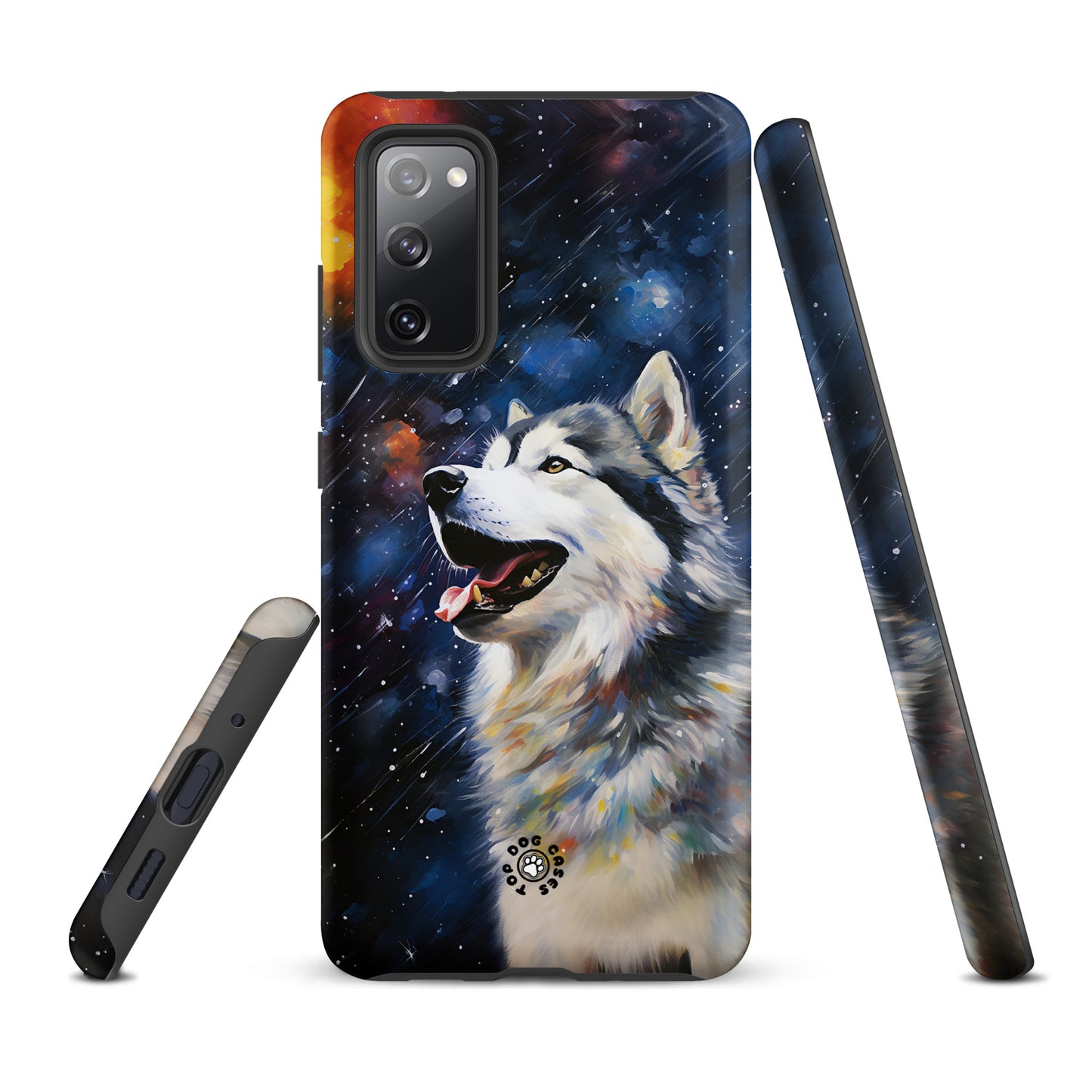 Happy Siberian Husky - Samsung Phone Case - Cute Phone Cases