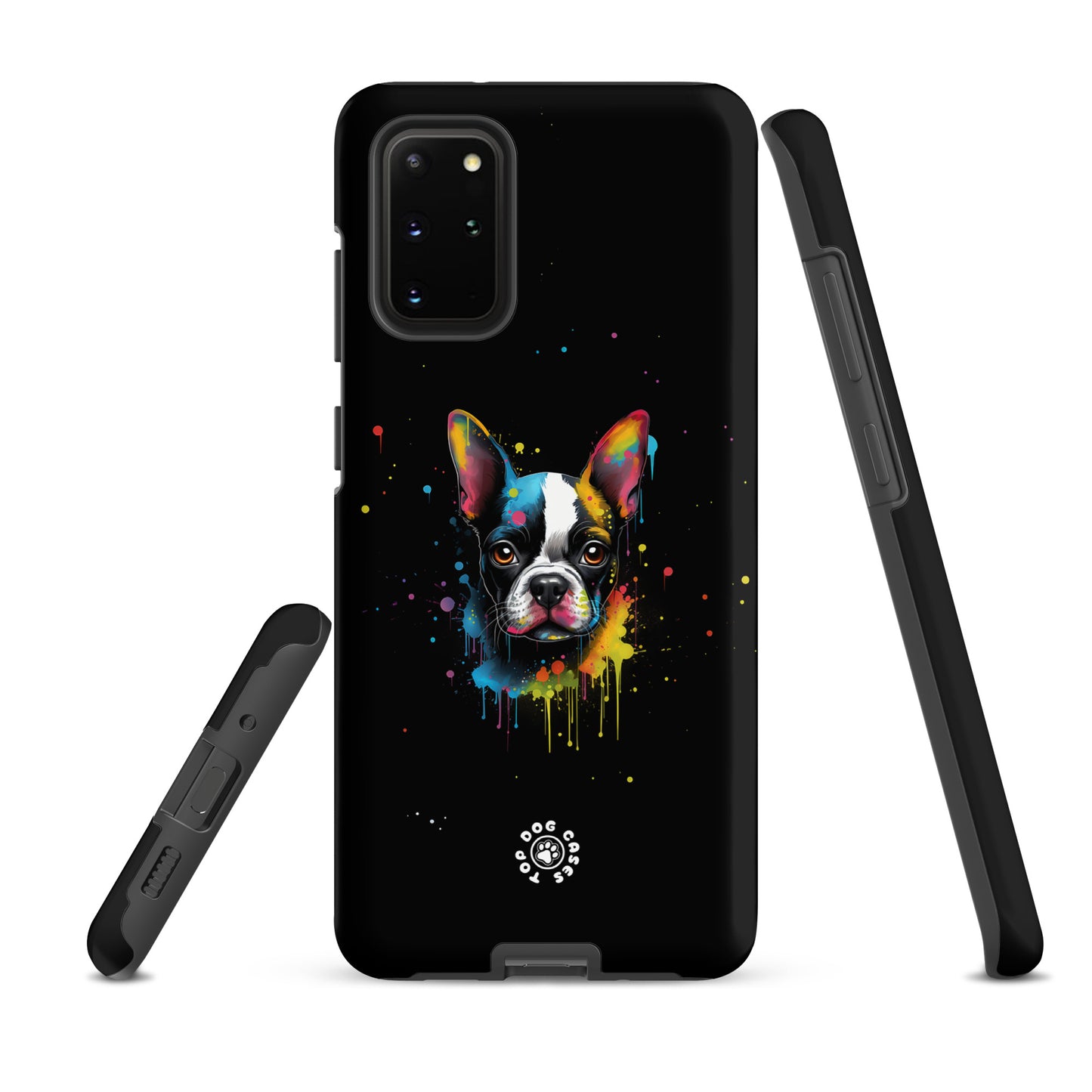 Boston Terrier - Colorful Phone Case - Samsung - Top Dog Cases - #Boston Terrier, #ColorfulPhoneCases, #DogPhoneCase, #dogs, #Samsung, #SamsungGalaxy, #SamsungGalaxyCase, #SamsungGalaxyS10, #SamsungGalaxyS20, #SamsungGalaxyS21, #SamsungGalaxyS22, #SamsungGalaxyS22Ultra, #SamsungGalaxyS23, #SamsungGalaxyS23Plus, #SamsungGalaxyS23Ultra, #SamsungPhoneCase, #ToughCase, SamsungGalaxyS20Plus, SamsungGalaxyS22Plus