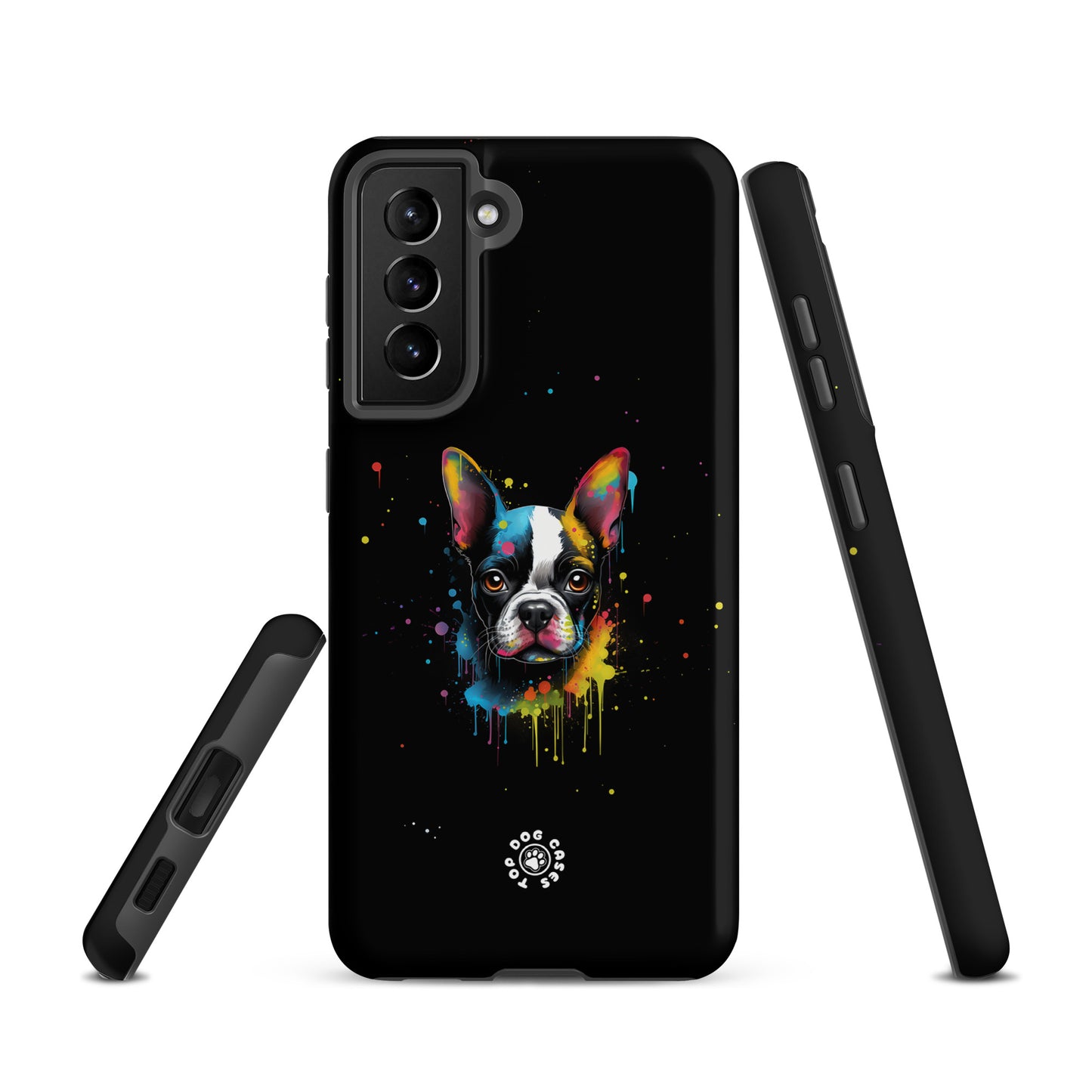 Boston Terrier - Colorful Phone Case - Samsung - Top Dog Cases - #Boston Terrier, #ColorfulPhoneCases, #DogPhoneCase, #dogs, #Samsung, #SamsungGalaxy, #SamsungGalaxyCase, #SamsungGalaxyS10, #SamsungGalaxyS20, #SamsungGalaxyS21, #SamsungGalaxyS22, #SamsungGalaxyS22Ultra, #SamsungGalaxyS23, #SamsungGalaxyS23Plus, #SamsungGalaxyS23Ultra, #SamsungPhoneCase, #ToughCase, SamsungGalaxyS20Plus, SamsungGalaxyS22Plus