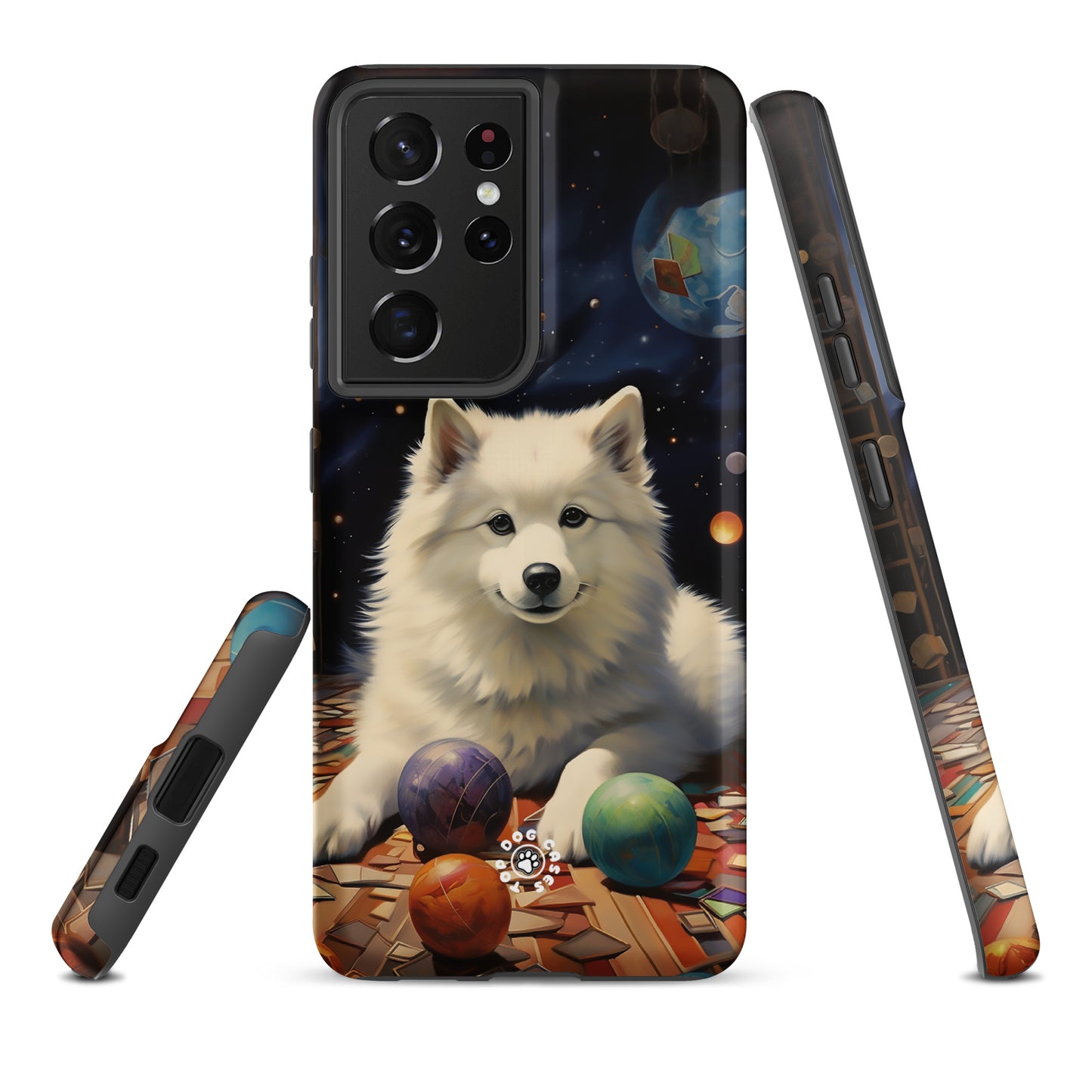 Relaxed Siberian Husky - Samsung Phone Case - Aesthetic Phone Cases