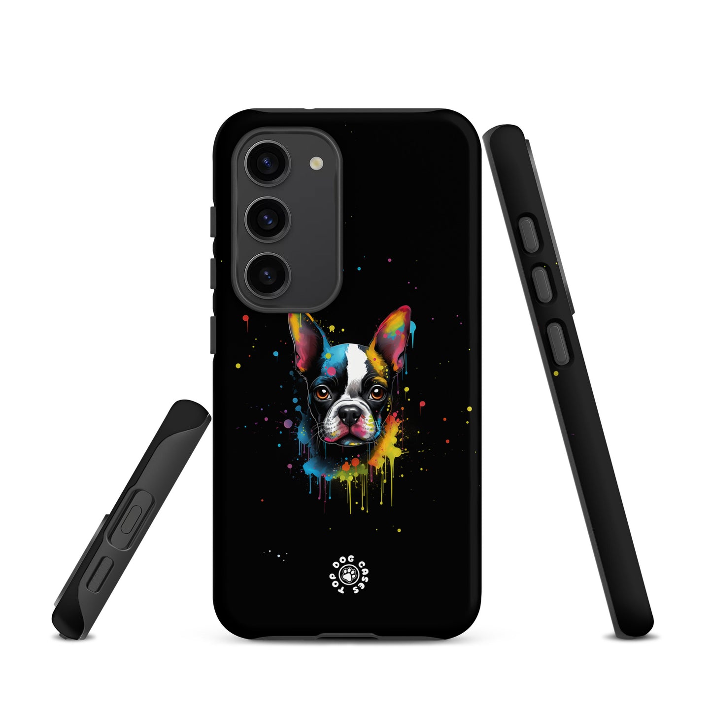 Boston Terrier - Colorful Phone Case - Samsung - Top Dog Cases - #Boston Terrier, #ColorfulPhoneCases, #DogPhoneCase, #dogs, #Samsung, #SamsungGalaxy, #SamsungGalaxyCase, #SamsungGalaxyS10, #SamsungGalaxyS20, #SamsungGalaxyS21, #SamsungGalaxyS22, #SamsungGalaxyS22Ultra, #SamsungGalaxyS23, #SamsungGalaxyS23Plus, #SamsungGalaxyS23Ultra, #SamsungPhoneCase, #ToughCase, SamsungGalaxyS20Plus, SamsungGalaxyS22Plus