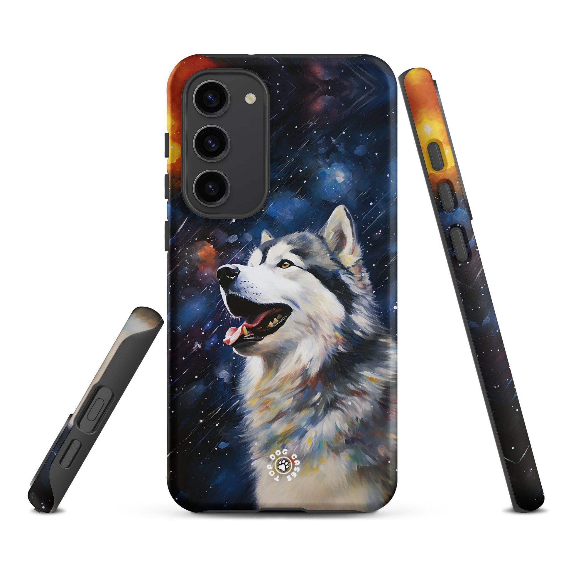 Happy Siberian Husky - Samsung S23 Case - Top Dog Cases - #CuteDog, #CuteDogs, #CutePhoneCases, #dogs, #HappyDog, #Husky, #Samsung, #SamsungGalaxy, #SamsungGalaxyCase, #SamsungGalaxyS23, #SamsungGalaxyS23Plus, #SamsungGalaxyS23Ultra, #SamsungPhoneCase, #Siberian Husky, #SiberianHusky, #ToughCase