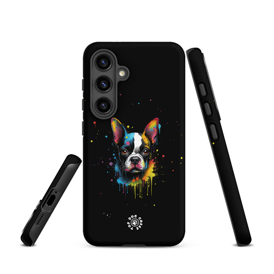 Boston Terrier - Colorful Phone Case - Samsung - Top Dog Cases - #Boston Terrier, #ColorfulPhoneCases, #DogPhoneCase, #dogs, #Samsung, #SamsungGalaxy, #SamsungGalaxyCase, #SamsungGalaxyS10, #SamsungGalaxyS20, #SamsungGalaxyS21, #SamsungGalaxyS22, #SamsungGalaxyS22Ultra, #SamsungGalaxyS23, #SamsungGalaxyS23Plus, #SamsungGalaxyS23Ultra, #SamsungPhoneCase, #ToughCase, SamsungGalaxyS20Plus, SamsungGalaxyS22Plus