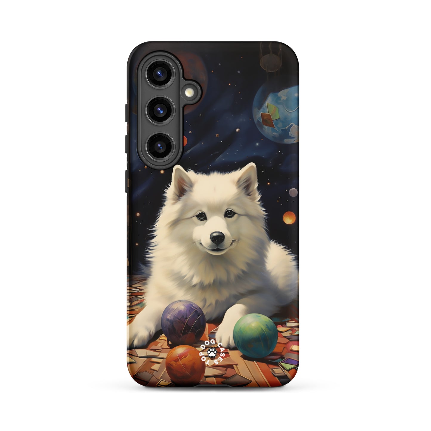 Relaxed Siberian Husky - Samsung Phone Case - Aesthetic Phone Cases