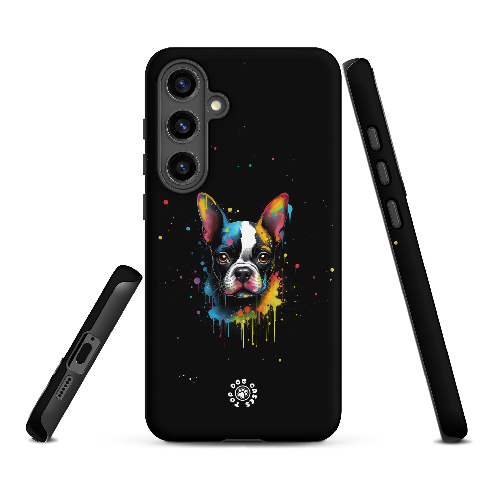 Boston Terrier - Colorful Phone Case - Samsung - Top Dog Cases - #Boston Terrier, #ColorfulPhoneCases, #DogPhoneCase, #dogs, #Samsung, #SamsungGalaxy, #SamsungGalaxyCase, #SamsungGalaxyS10, #SamsungGalaxyS20, #SamsungGalaxyS21, #SamsungGalaxyS22, #SamsungGalaxyS22Ultra, #SamsungGalaxyS23, #SamsungGalaxyS23Plus, #SamsungGalaxyS23Ultra, #SamsungPhoneCase, #ToughCase, SamsungGalaxyS20Plus, SamsungGalaxyS22Plus