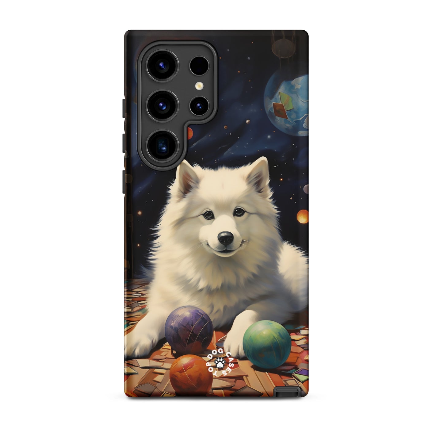 Relaxed Siberian Husky - Samsung Phone Case - Aesthetic Phone Cases